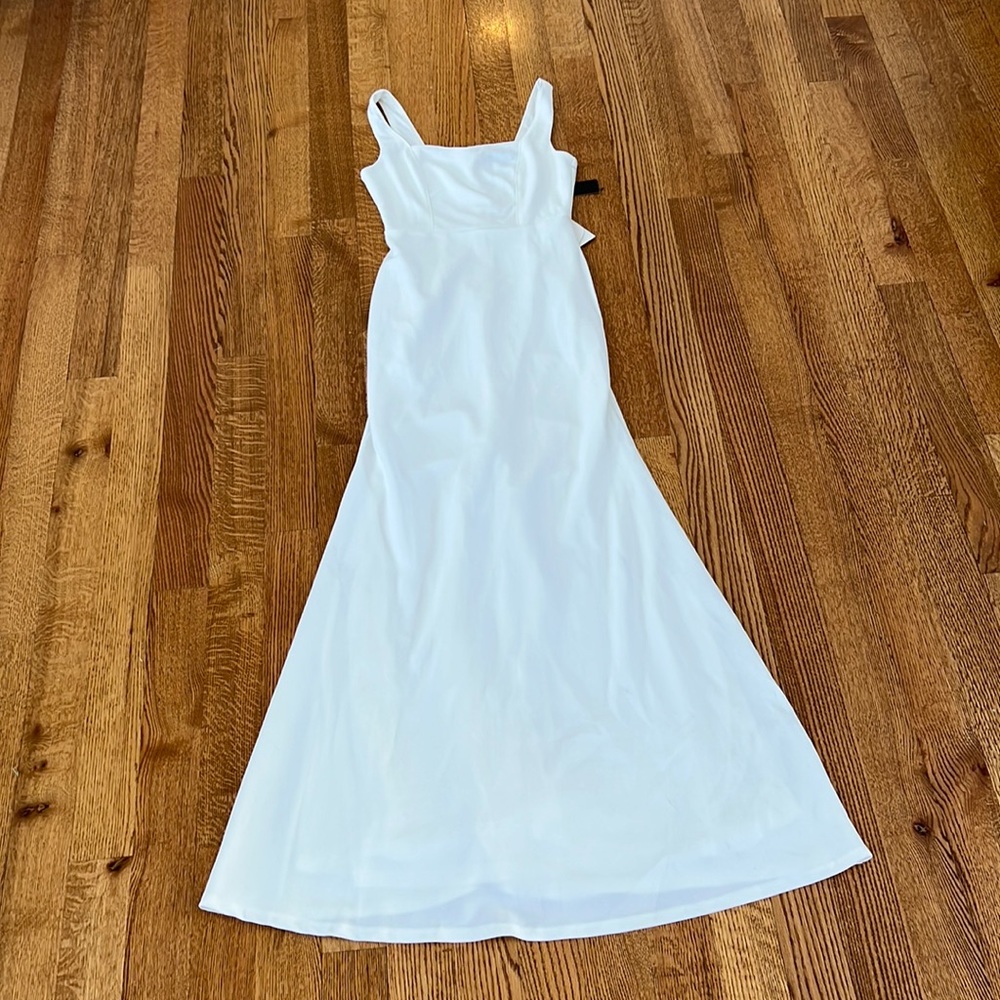 White dress